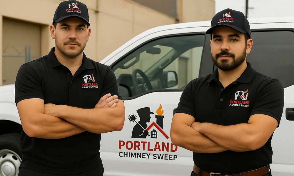 Portland Chimney Sweep Technicians – Team Photo Chimney Sweep